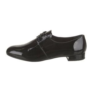 Prada Patent Leather Oxfords Size 8 Black Women